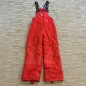 Red Kamik snow pants size 8